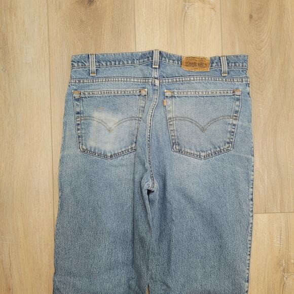 VTG 80s Levi's 540 Orange Tab USA Jeans Measured 38x34 High Rise Dad Jean - Picture 6 of 10